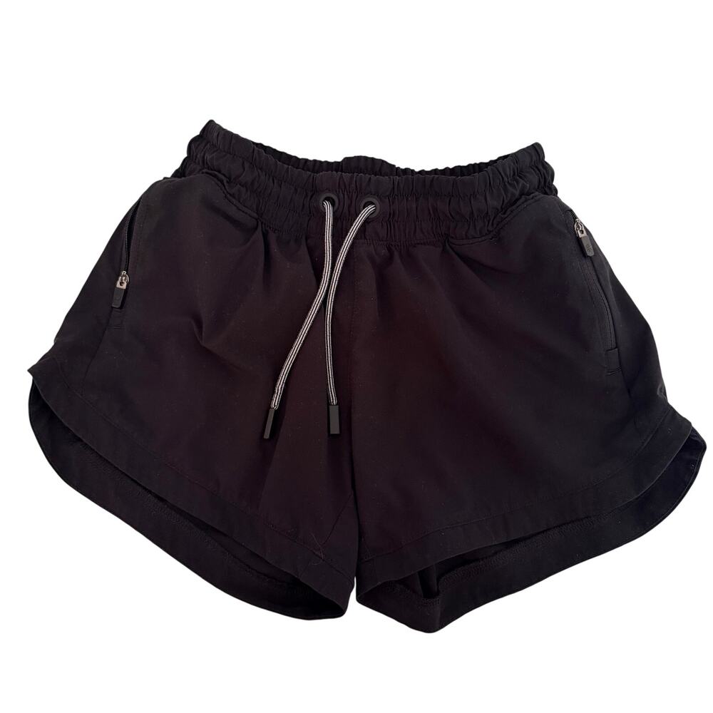 Athleta Girls Black Pull-On Shorts - Size Large (12) Activewear
